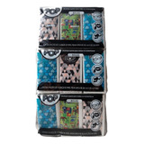 Pack 3 Kit 270 Lenços De Papel Folha Dupla Bolso 20cm Pop