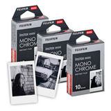 Pack 30 Filmes Instax Mini Monochrome