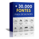 Pack 30000 Fontes Para Designer Gráfico   Brinde