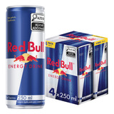 Pack 4 Energeticos Red Bull 250ml