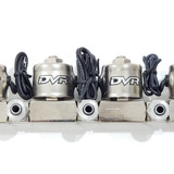 Pack 4 Válvulas 8mm Dvr Inox Suspensão A Ar Solenoide Bloco