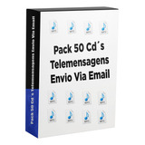 Pack 50 Cd´s Telemensagens