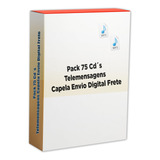 Pack 75 Cd´s Telemensagens