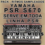 Pack Atual Ritmos E Samples Yamaha