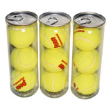 Pack C 3 Tubos Bolas De Tennis Penn Tournament Regular Duty