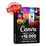 Pack Canva 12mil Templates