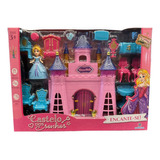 Pack Castelo Dos Sonhos Princesas Miniatura Polibrinq