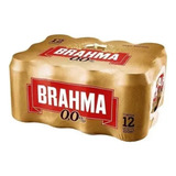 Pack Cerveja Brahma Zero Lata 350ml