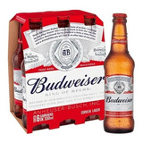 Pack Cerveja Budweiser 330 Ml Long