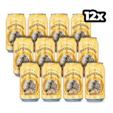 Pack Cerveja Burguesa Pilsen 350ml Com 12 Unidades