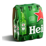 Pack Cerveja Heineken Long Neck Garrafa 330ml 6 Unidades