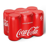 Pack Coca-cola Sabor Original Lata 310ml 6 Unidades