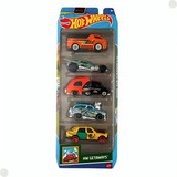 Pack Com 5 Carrinhos Hot Wheels