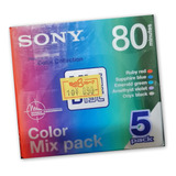 Pack Com 5 Minidisc Sony De 80 Minutos Md Sony 80m