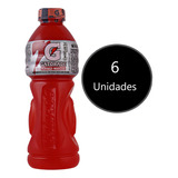 Pack Com 6 Gatorade Sabor Morango