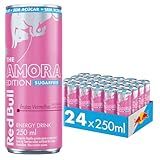Pack De 24 Latas Red Bull Energético- Amora Edition- Frutas Vermelhas- Sem Açúcar 250ml