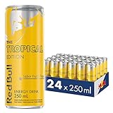 Pack De 24 Latas Red Bull Energético, Tropical, 250ml