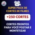 Pack De  250 Cortes De Filmes E Séries 