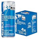 Pack De 4 Latas Red Bull Energético- Cereja E Frutas Silvestres- 250ml