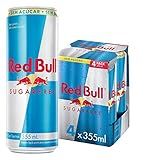 Pack De 4 Latas Red Bull Energético- Sem Açúcar- 355ml