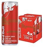 Pack De 4 Latas Red Bull Energético, Melancia, 250 Ml