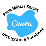 Pack De Artes Para Redes Sociais Facebook Instagram No Canva