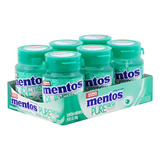 Pack Goma De Mascar Mentos Pure Fresh Zero Açúcar Pote C 6