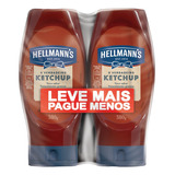 Pack Ketchup Hellmann s Squeeze 2 Unidades 380g Cada Leve Mais Pague Menos