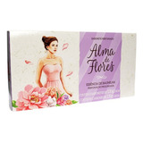 Pack Kit Estojo Presente 3 Sabonetes Alma De Flores Baunilha