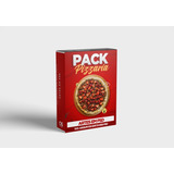 Pack Pizzaria 100 Artes Editáveis Psd