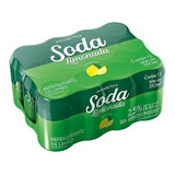 Pack Refrigerante Antarctica Soda Lata 350ml
