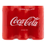 Pack Refrigerante Coca-cola Lata 6 Unidades 310ml Cada 310 Gv