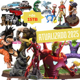 Pack Stl Arquivos Para Impressão 3d Atualizações Ilimitadas
