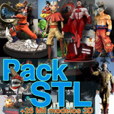 Pack Stl Impressão 3d Arquivos De Alta Qualidade 