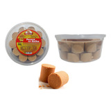 Paçoca Rolha Desembalada Pote 500g Doces Macedo Atacado