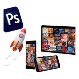 Pacote 25gb De Artes Photoshop Envio Imediato