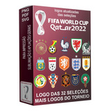 Pacote Arquivos Copa 2022 Emblemas Seloções