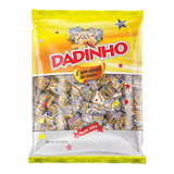 Pacote Bala Dadinho Sabor Amendoim 600g