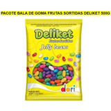 Pacote Bala De Goma Jujuba Frutas