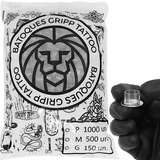 Pacote Batoque Tamanho M 500un Com Anvisa Aba Base Tatuagem
