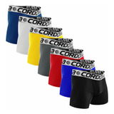 Pacote C 10 Cuecas Box Elástico Bordado Microfibra Cordoba