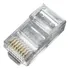 Pacote C/1000 Conector Rj-45 Cat5e! Banho De Ouro Top