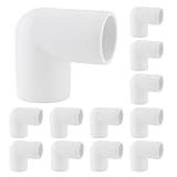 Pacote Com 10 Acessórios Para Tubos De Cotovelo De PVC 90 Graus Juntas De Tubos De PVC Conectores De Encaixe De PVC Para Cotovelo Usados Para Móveis De Construção Grau De Móveis Branco