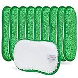 Pacote Com 10 Esponjas De Prato De Cozinha Esfregador Sem Arranhões Multiuso Com Panos De Prato De Fibra De Bambu Esponja Junto Com Poder De Limpeza Resistente Limpeza Sem Esforço De Louça Panelas E Panelas