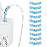 Pacote Com 10 Unidades De Alisador De Crimpagem De Suporte De Tubo De Oxigênio Para Concentrador De Oxigênio Portátil Suporte De Tubo De Oxigênio Para Tanque De Oxigênio Mangueira De Oxigênio 