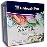 Pacote Com 12 Canetas Falsificadas – Marcadores Falsos Para Detector De Dinheiro Da Entrust Pro