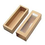 Pacote Com 12 Macarons Caixas Macaron Caixas De Macaron Marrom Kraft Macaron Caixas Com Janela Transparente Para Exibição Recipiente Macarons Ou Caixas De Embalagem Mini Cupcakes Caixas De Embalagem Marrom