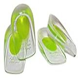 Pacote Com 2 - Bojos De Gel Leves Com Absorção De Choque KidSole Para Crianças Com Saltos Sensíveis- Esporão No Calcanhar- Fascite Plantar Ou Dor No Tornozelo -tamanho Infantil Verde 11-2-