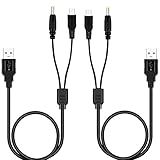 Pacote Com 2 Cabos De Carregador PSP Cabo De Alimentação USB PSP Portátil E Cabo De Dados Para Sony PSP 1000 2000 3000 Cabo De Carregamento 2 Em 1