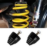 Pacote Com 2 Paradas De Suspensão Kit Universal De Paradas De Borracha Com Porcas Amortecedor Para Carros Caminhões Vans Veículos Off Road
